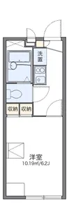 レオパレスサンライズ【1階】の間取り