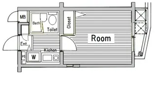 東京都中野区野方4丁目【マンション】の間取り