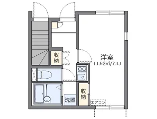 レオネクストハッピネスⅢ【1階】の間取り