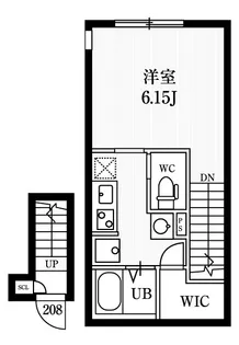 ミハス練馬春日町【2階】の間取り