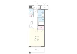 フローリッシュ(東京)【1階】の間取り