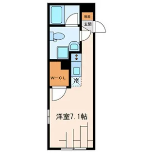ION武蔵関(アイオンムサシセキ)【501号室号室】の間取り