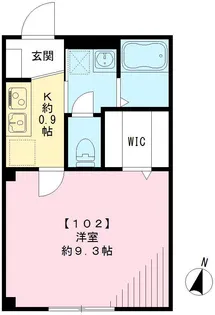 フルール石神井公園【1階】の間取り