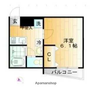 Y・KマンションⅢ【1階】の間取り
