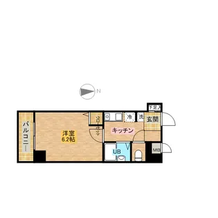 ヴェルステージ練馬【2階】の間取り