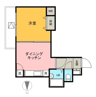 パレ・ホームズ石神井公園【2階】の間取り