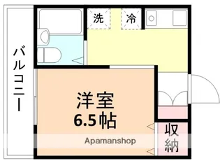 ウエストコート南大泉【1階】の間取り