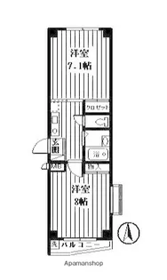 クレバーズハイム練馬【2階】の間取り