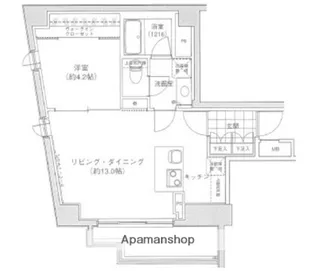 プライマル大泉学園【2階】の間取り