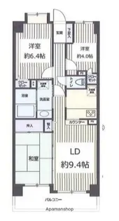 アーバンみらい石神井公園【8階】の間取り