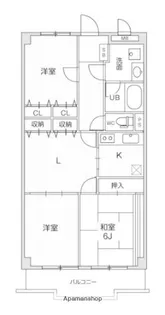 ピア・グランデ弐番館【2階】の間取り