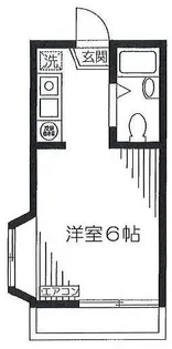センチュリー栗原【102号室】の間取り