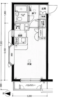 東京都練馬区練馬2丁目【マンション】の間取り