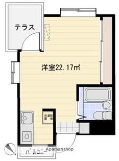 ホワイトハイツ南大泉【1階】の間取り
