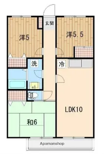 クリオ大泉学園【2階】の間取り
