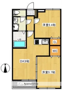 PRIM ROSE【2階】の間取り