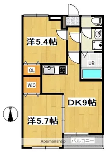 PRIM ROSE【1階】の間取り