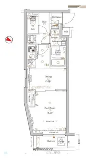 LOG練馬駅前【4階】の間取り
