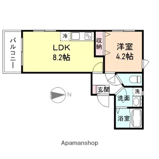 ロータス大泉学園【301号室】の間取り