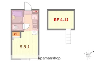 バーミープレイス南大泉【2階】の間取り