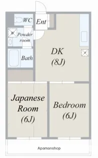 オークヴィラ【3階】の間取り