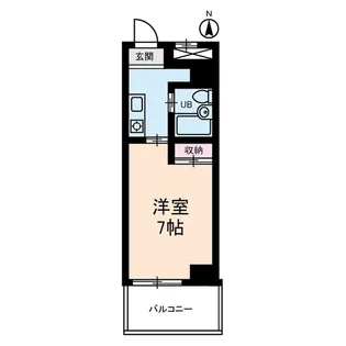 21オギサカ志村坂上【8階】の間取り