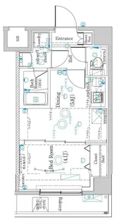 ラフィスタ志村坂上【5階】の間取り