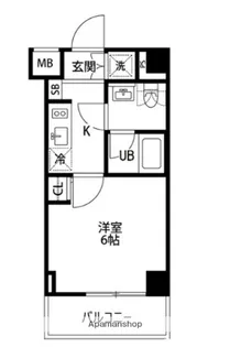 ルクレ高野台レジデンス【206号室】の間取り
