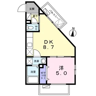 EXCELLENCE・幸【1階】の間取り