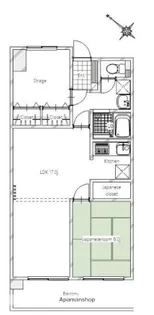 メゾン・ド・クレイン【2階】の間取り