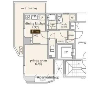 WIN・WINマンション石神井公園【5階】の間取り