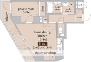 WIN・WINマンション石神井公園【2階】の間取り