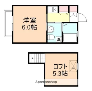 ショコラコート【1階】の間取り