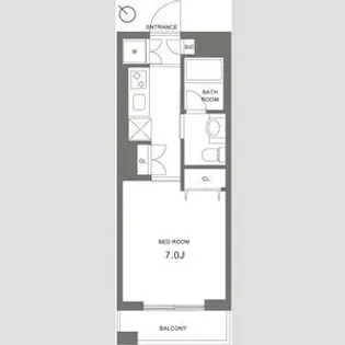 ガーデン板橋氷川町【5階】の間取り