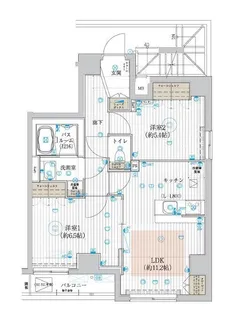 東京都板橋区舟渡3丁目【マンション】の間取り