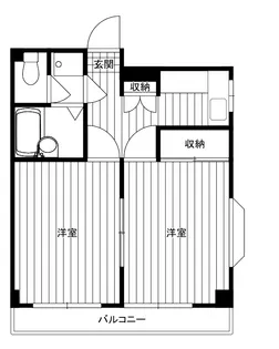 メゾン・ド・セシカ【2階】の間取り