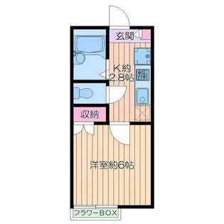 メールダジュール【3階】の間取り