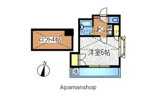 スカイハイツⅡ【2階】の間取り