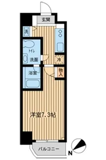 ミュプレ練馬桜台【1階】の間取り
