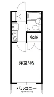 メープル大泉学園D【106号室】の間取り