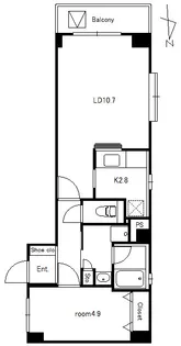 エントピア・レスト【1階】の間取り