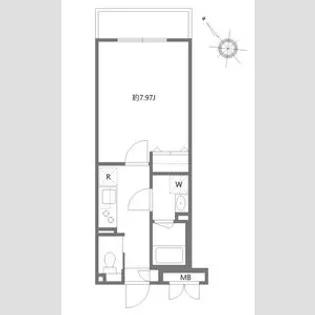 アルティザ氷川台【4階】の間取り