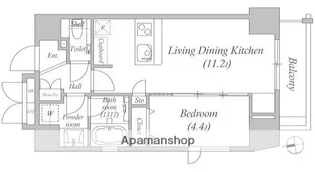 オーパスホームズ大泉学園Ⅰ【11階】の間取り