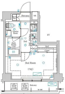 ラフィスタときわ台【2階】の間取り