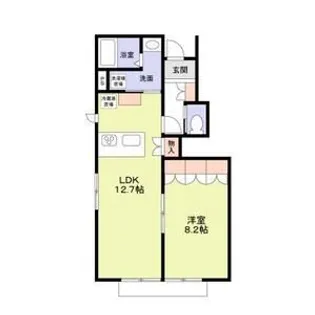 ソレジアート南大泉【1階】の間取り