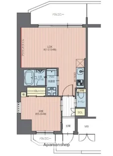 プレジオ練馬富士見台【7階】の間取り