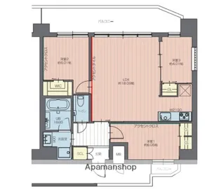 プレジオ練馬富士見台【9階】の間取り