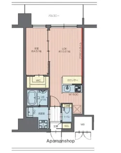 プレジオ練馬富士見台【2階】の間取り