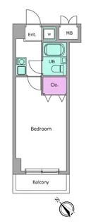 ビエラコート桜台【5階】の間取り