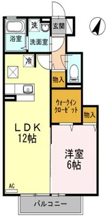 キールマルティーニ【1階】の間取り